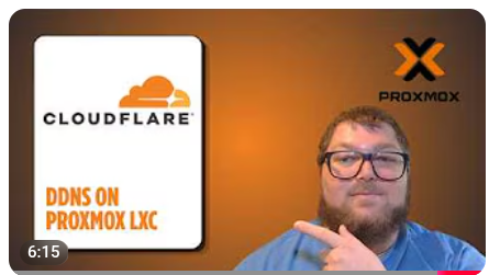 Free Dynamic DNS for Your Homelab (Cloudflare + Proxmox LXC)