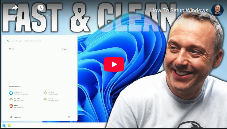 How To Setup Windows